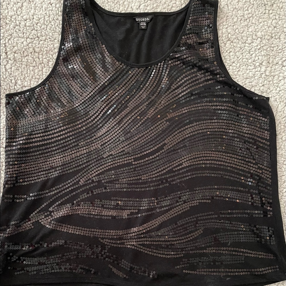 Stylish Black Tank Top